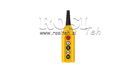 REMOTE CONTROL SWITCH SET 4 BUTTONS IN HOUSING WITHOUT CABLE