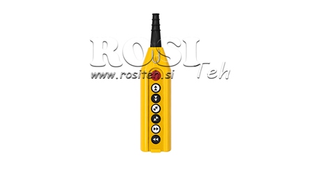 REMOTE CONTROL SWITCH SET 6 BUTTONS IN HOUSING WITHOUT CABLE