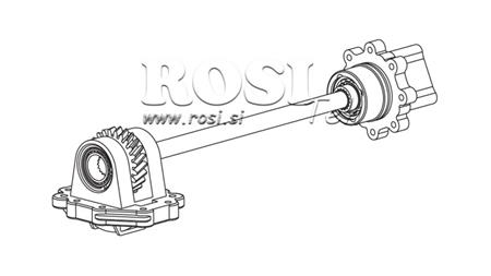 OUTPUT FOR HYDRAULIC PUMP - SCANIA GRS 905