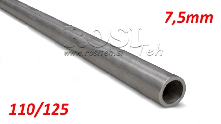 HONED TUBE H9 FOR HYDRAULIC CYLINDER 110/125 - 7,5mm (1000mm)