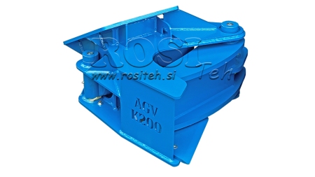 SCHNEIDZANGE FÜR BAGGER - FÄLLGREIFER