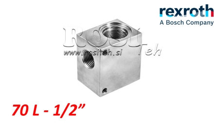 CARCASĂ PENTRU VANĂ HIDRAULICĂ REXROTH 1/2 70-LIT