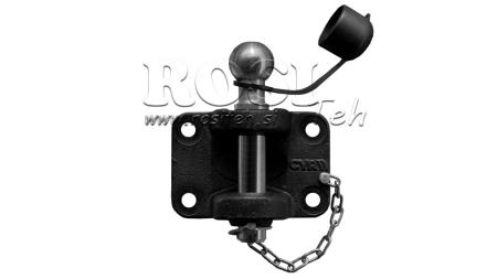 GANCIO DI TRAINO CON PALLA PER RIMORCHIO AUTO