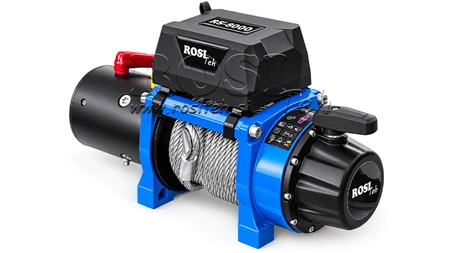 12 V ELEKTRICKÝ NAVIJAK RS-8000 - 3620 KG - OCEĽOVÉ LANO - ECO