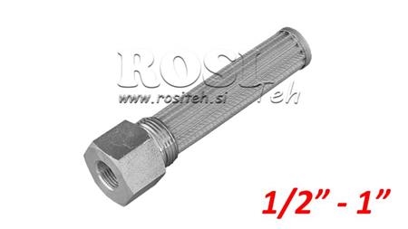 FILTRO DE TUBO HIDRÁULICO 250u 1/2 - 1