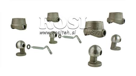 SET OF HOLDERS FOR DUMP TRUCK BOX FI85