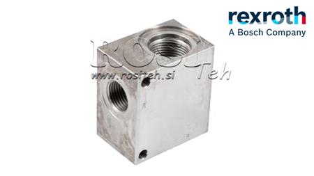 CARCAÇA PARA VÁLVULA HIDRÁULICA DE 2 VIAS REXROTH 1/2 70-LIT