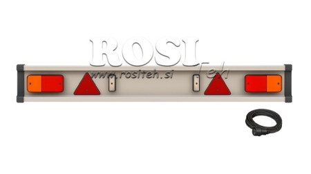 NÁRAZNÍK PRÍVESU SO SVETLAMI 2150 mm