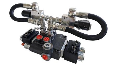 HIDRAULIČNI VENTIL 2xZ80 12V DC S FLOATING FUNKCIJOM