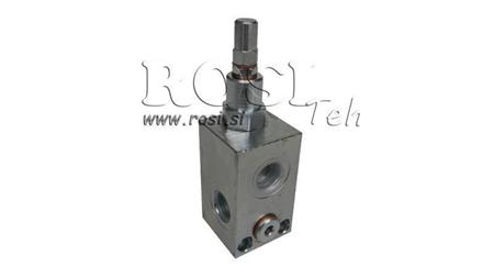 HYDRAULICKÝ REGULÁTOR TLAKU VMP 3/8 100-350 BAR