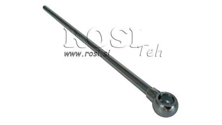 metalliputki banjo 3/8''-400 mm