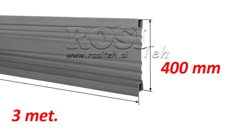 BORDWAND FÜR KIPPERANHÄNGER 3m-HÖHE 400mm