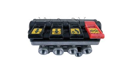 CONTROLLER PNEUMATICO A 4 VIE