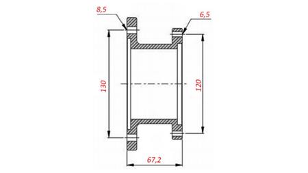 BELL FOR HYDRAULIC PUMP - DIRECT MOUNTING