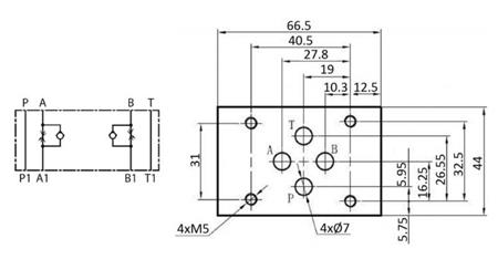 REGULATOR PROTOKA CETOP 3 IZLAZ