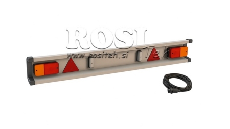 NÁRAZNÍK PRÍVESU SO SVETLAMI 2150 mm