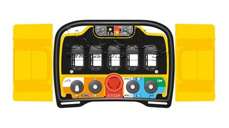 CONTROLE REMOTO POR RÁDIO - PROPORCIONAL - ZEUS2 M5 10018 Plus