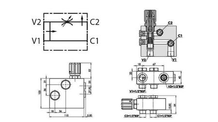 HYDRAULIC PRIORITY VALVE FOR HYDROMOTOR MP-MR-MH