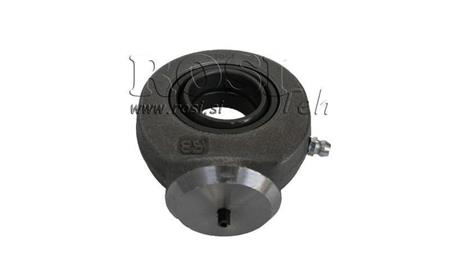 zvárací ložisko guľaté s mazaním fi 35/47