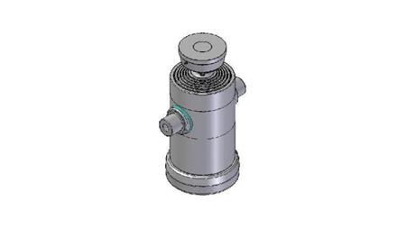 6063S - CILINDRO TELESCOPICO STANDARD/PALLA 6 STADI VIAGGIO 1920 DIAMETRO 240