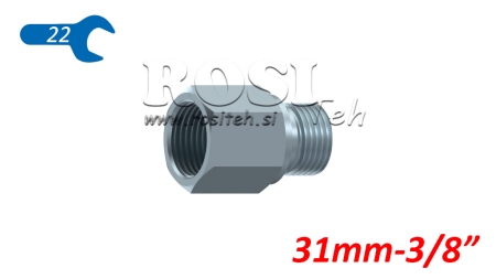 HYDRAULICKÝ ADAPTÉR PREDĹŽENÝ SAMEC–SAMICA 3/8