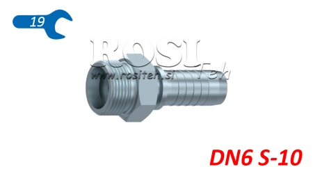 HYDRAULICKÉ PŘIPOJENÍ CES 10 MUŽSKÉ DN6-M18X1,5