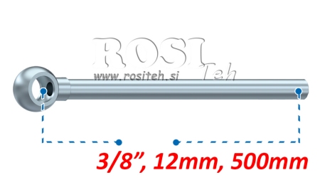 FURTUN METALIC BANJO 3/8 500mm