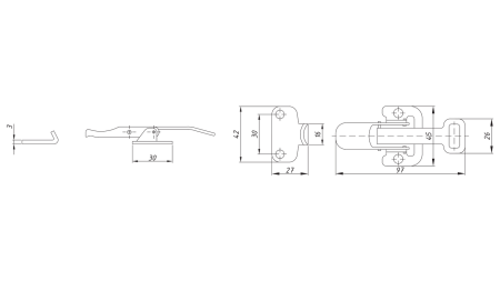 ZÁVER BOČNÍC TIP NAPA L