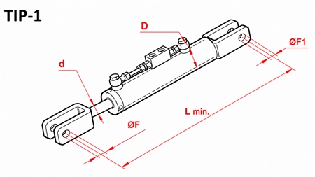 SEITLICHE HUBSTREBENVERSTELLUNG  - CASE-IH 80/40min.610 tip (1) fi 19/16