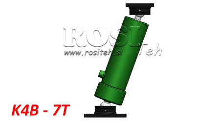 TELESCOPIC CYLINDER 4 EXTENSIONS  1050MM K4B-7T