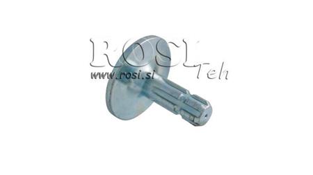 CARDAN JOINT WITH FLANGE 1 3/8
