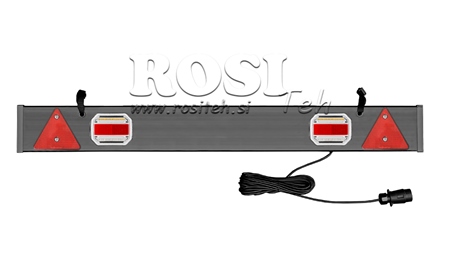 KOMPLETNÁ SADA LED SVETIEL PRE PRÍVESY 12/24V