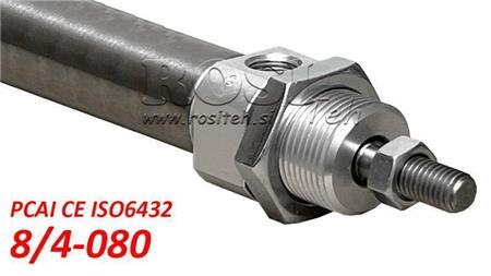 CILINDRO PNEUMÁTICO PCAI 8/4-080 CE ISO6432