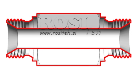 HIDRAULIKUS ADAPTER KÜLSŐ-KÜLSŐ 3/8