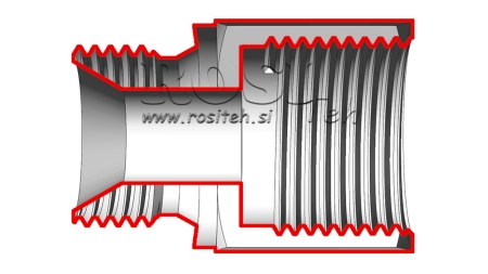 HYDRAULICKÝ ADAPTÉR PREDĹŽENÝ SAMEC–SAMICA 3/8