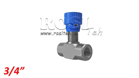 Flow regulator VRFB two-way 3/4
