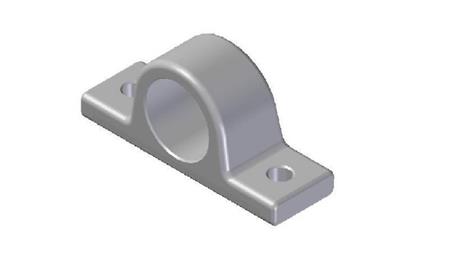 DRŽIAK PRE TELESKOPICKÝ CYLINDER FI45