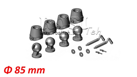 TIPPER CAISSON BRACKET SET Φ85