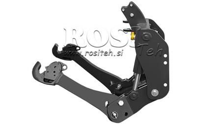 KIT IDRAULICO FRONTALE UNIVERSALE 2KAT PER TRACTOR 1500KG