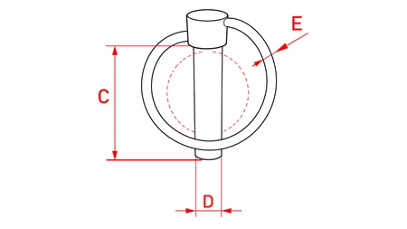 KLAPPSTECKER 8 mm (8 Stück)