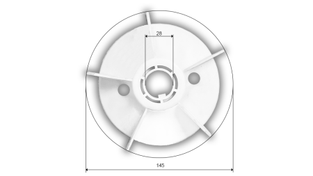 PROPELER ELEKTROMOTORA MS 100