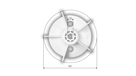 ELEKTRISKAIS MOTORS VENTILATORS MS 71