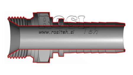 HYDRAULICKÁ PRÍPOJKA BSP SAMEC DN13-M18x1,5