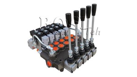 HIDRAULIKUS SZELEP 5xP80 - EO 12V