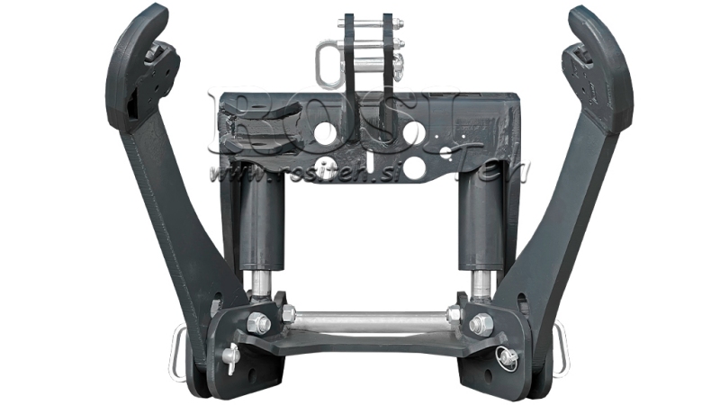 UNIVERSAL KIT FRONT HYDRAULICS 3KAT FOR TRACTOR 2500KG