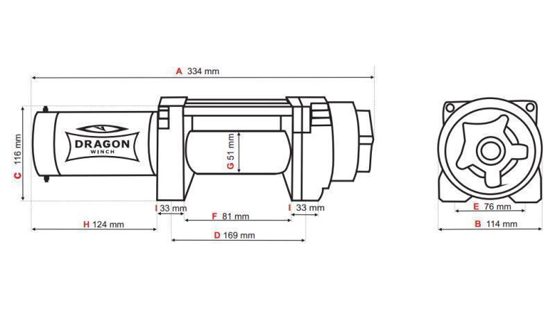 12 V ELEKTRIČNI VINČ DWH 3500 HD - 1588 kg