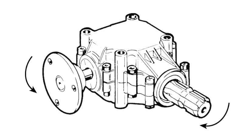 RIDUTTORE ANGOLARE PER SEGA CIRCOLARE DESTRA