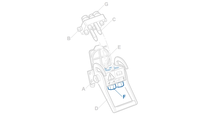 FEMALE QUICK COUPLING FOR MULTI-FASTER 3/8 FIXED PART