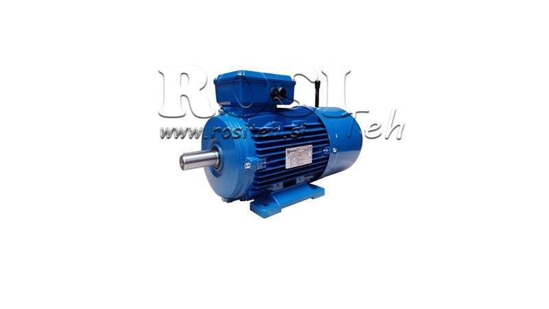 0.37KW-ЕЛЕКТРИЧЕСКИ МОТОР С ТОРМОЗ MSH 71 2-4_1370RPM 3ФАЗИ КРАКА-B3