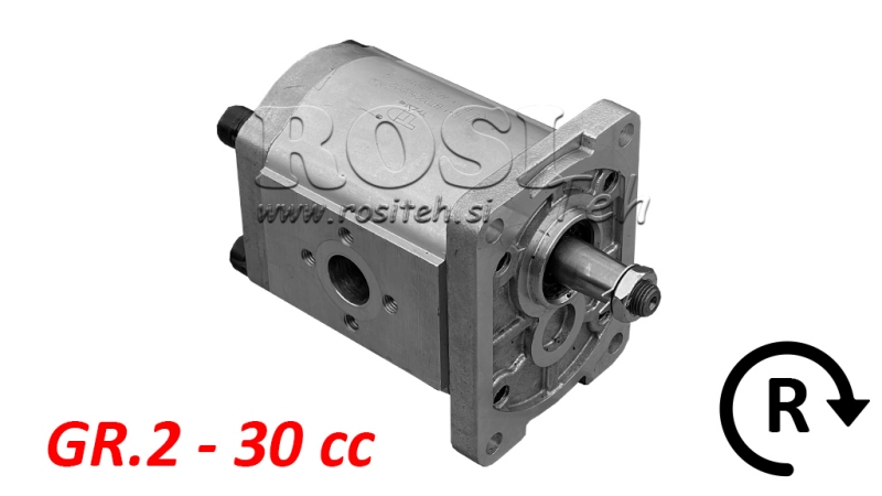 HIDRAULINIS SIURBLYS GR.2 30 CC DEŠINĖ - FLANGE